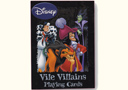 tour de magie : Cards Bicycle Vile Villains (Disney)