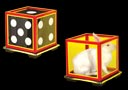 Diseappering dice