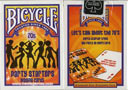 tour de magie : Jeu Bicycle Party Starters 70's