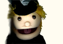 Marionnette Policier ventriloquie