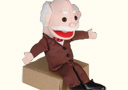 Marionnette Papy ventriloquie (Petite taille)