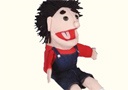 Marionnette Garçon ventriloquie (Petite taille)