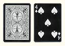 4 of Spades with 1 extra Spade BICYCLE Tiger Card