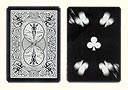 Blurred 5 of Clubs BICYCLE Tiger Card
