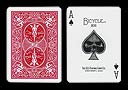 Carte Bicycle As de Pique à tête de mort