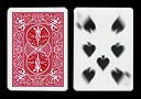 Carte Bicycle 7 de pique flou