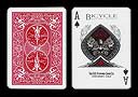 article de magie Carte Bicycle � As de Pique Masters Edition rouge