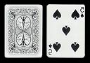 Carta BICYCLE 5 de Picas espejo