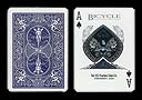 article de magie Carte Bicycle � As de Pique Masters Edition bleu