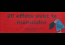 article de magie DVD 20 effets avec le manicolor