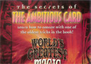 DVD The Secrets of The ambitious card