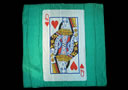 article de magie Foulard Dame de C�ur (60 x 60 cm)