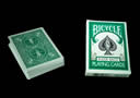 article de magie Jeu Bicycle � dos Vert