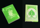 article de magie Jeu Bicycle Reverse Vert Pastel
