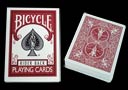 tour de magie : Jeu Bicycle � dos bordeau