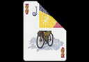 article de magie Carte Bicycle au Joker multicolore