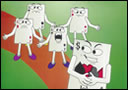 Pips a poppin� Cartas y bolas esponja