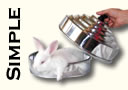 article de magie Rabbit pan (Simple charge)