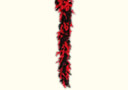 article de magie Boa bicolore (rouge et noir)