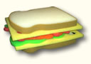 article de magie Sandwich en mousse
