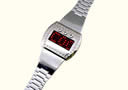Montre à LED rouge programmable