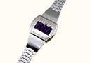 Montre à LED bleue programmable