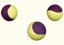 tour de magie : Charges Balle jaune et violet (par 3)