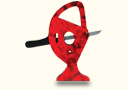 article de magie Disecto ou la Guillotine moderne Rouge