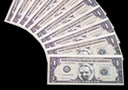 Billetes flash 1 $ (por 10)