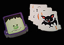 article de magie Cartes Halloween Frankenstein