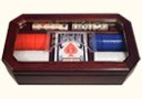 Coffret en bois Bicycle Executive Poker Set