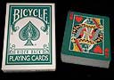 tour de magie : Jeu Bicycle Reverse vert