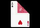 Double Index BICYLCE Card - 2 of Hearts
