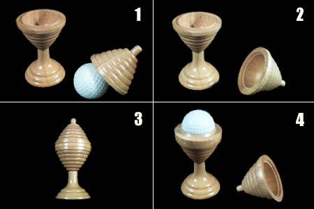 Coquetier Bois