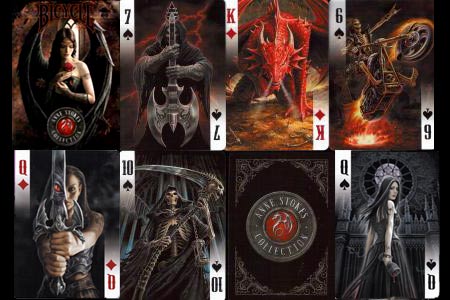 Jeu Bicycle Anne Stokes Collection