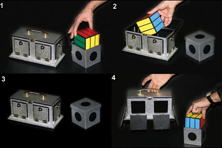 Triple Color changing Rubicks Cube