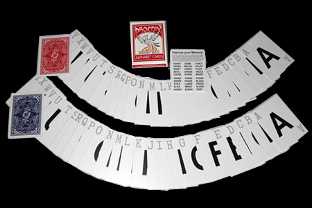 Alphabet Phoenix Parlour Deck - marked