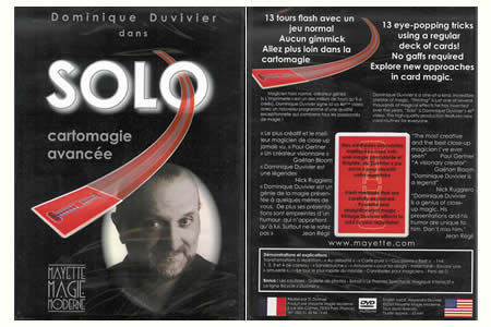 DVD Solo (cartomagie Avanc�e)