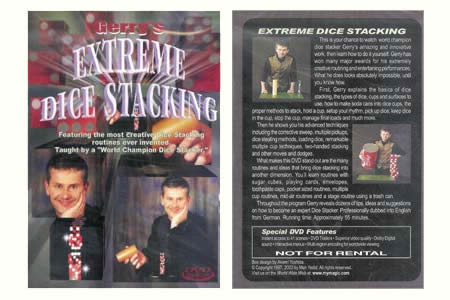 Dvd 'Extreme Dice Stacking'