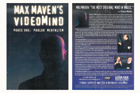 DVD Max Maven's Videomind (Vol.1)