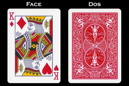 Diamonds Red King Double Index BICYCLE Card