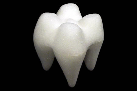Dent g�ante en mousse