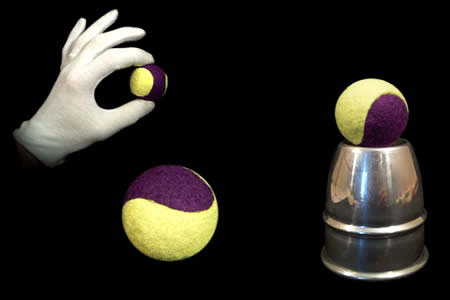 Cargas pelota amarilla y violeta (3 unidades)