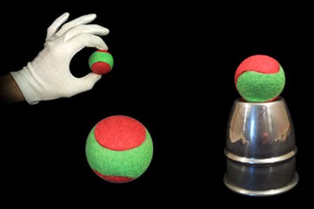 Charges Balle rose et vert (par 3)