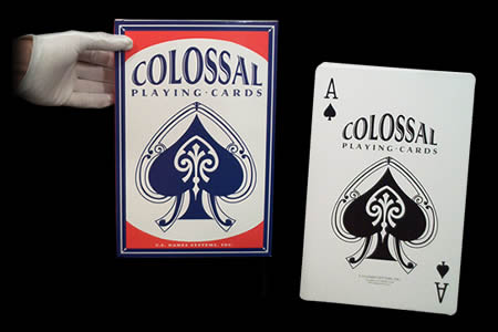 Colossal playing cards