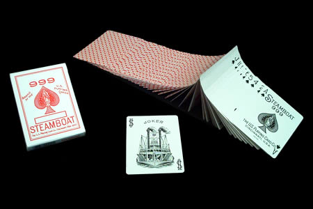 Baraja STEAMBOAT N° 999 (formato poker)