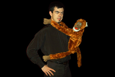 Singe ventriloque