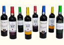 Colorful Wine Bottles (8 Bottles)