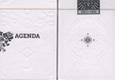 Agenda White Playing Cards