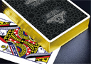 Vintage Label Playing Cards (Gold Gilded Black)